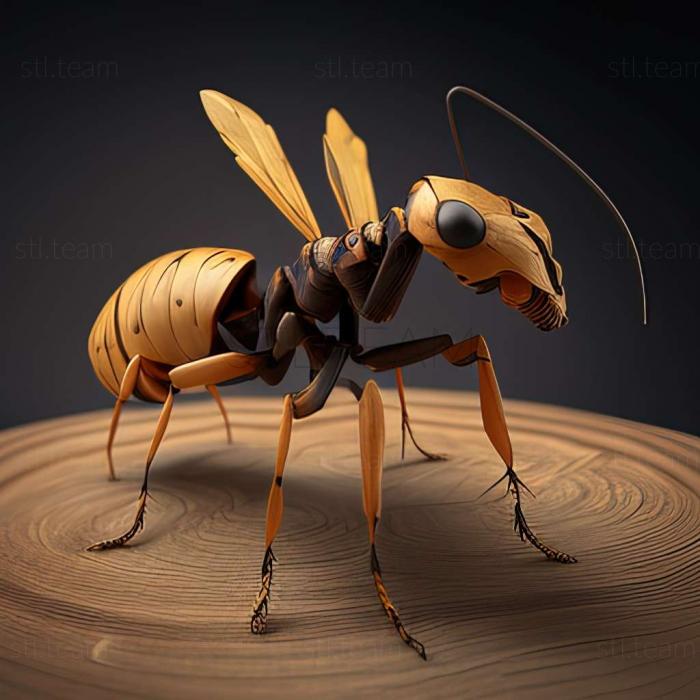 3D model Camponotus tratra (STL)